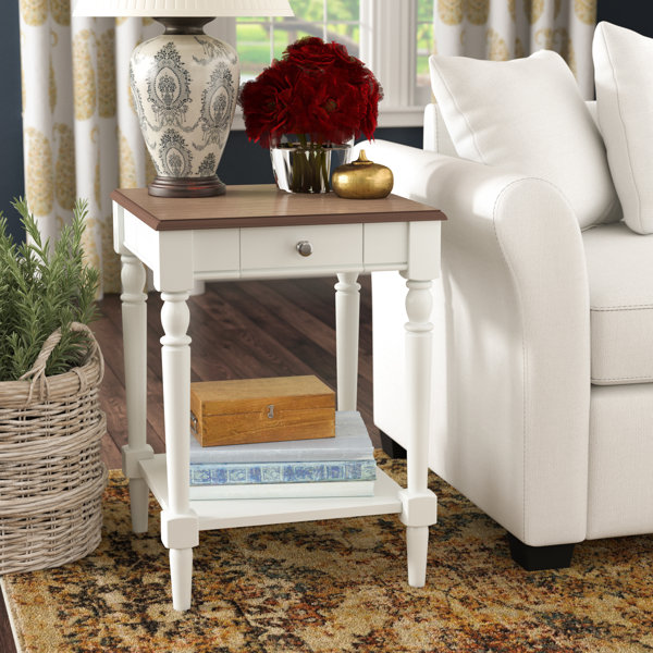 Andover Mills Ariella End Table With Storage Reviews Wayfair