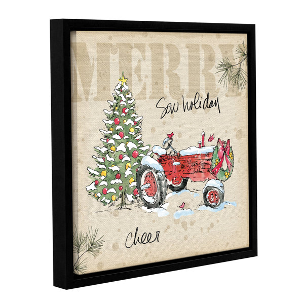 Laurel Foundry Modern Farmhouse Country Christmas Framed Graphic