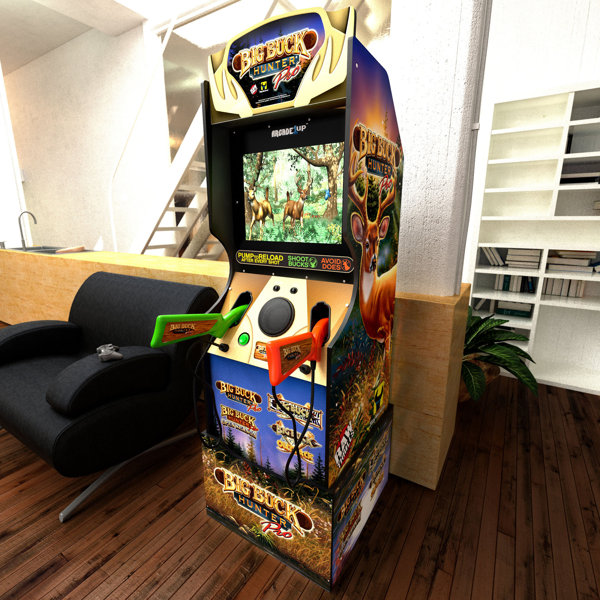 Arcade 1up Big Buck Hunter Pro Tin Sign Wayfair