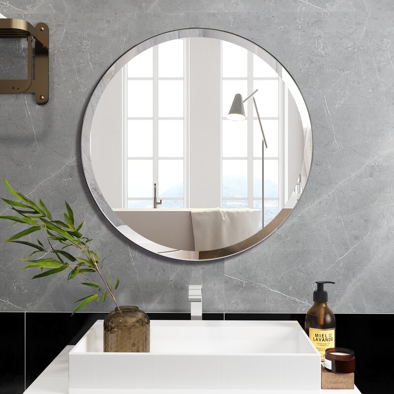 Latitude Run® Annabellee Beveled Bathroom Vanity Mirror & Reviews | Wayfair