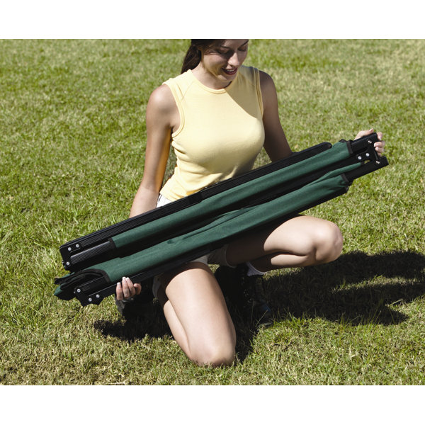 Texsport Jumbo Folding Camp Cot in Forest Green & Reviews Wayfair