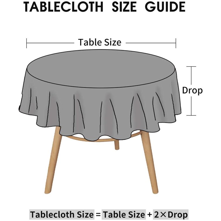 Bear Outdoor Picnic Tablecloth in 3 Sizes Washable Waterproof 