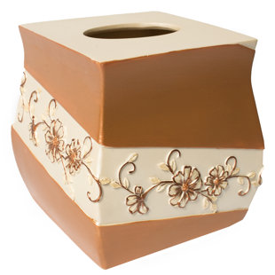 Go to store & view more images Sweet Home Collection Veronica Tissue Box Cover