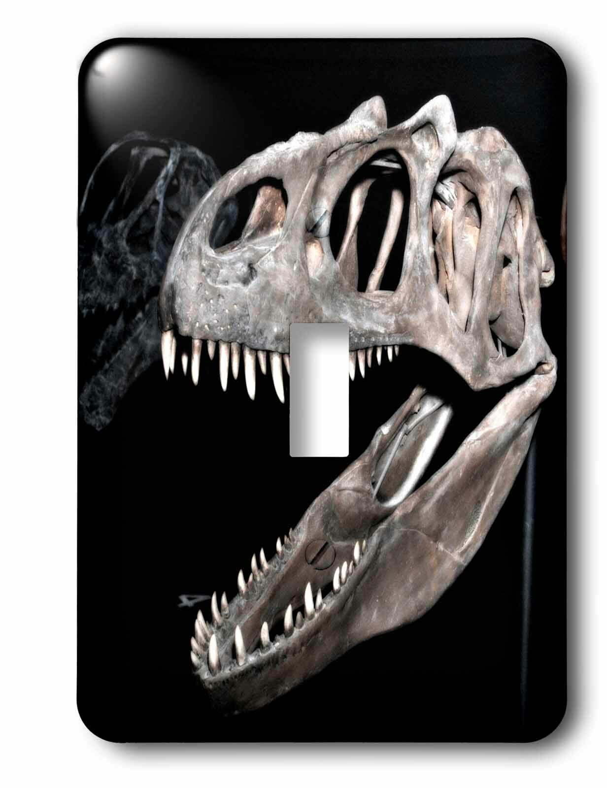 Wall Plate Dino Skeletons Switch Plate Light Switch Cover Decorative Outlet Cover for Living Room Bedroom Kitchen 