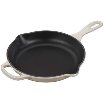 Le Creuset Cast Iron Skillet Le Creuset Color Meringue Size 1175
