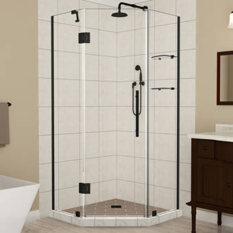 Aston Bromley Gs34 X 72 Rectangle Hinged Shower Enclosure Wayfair
