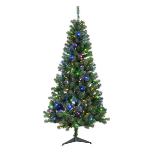 Weihnachtsbaume Farbige Und Weisse Lichter Zum Verlieben Wayfair De