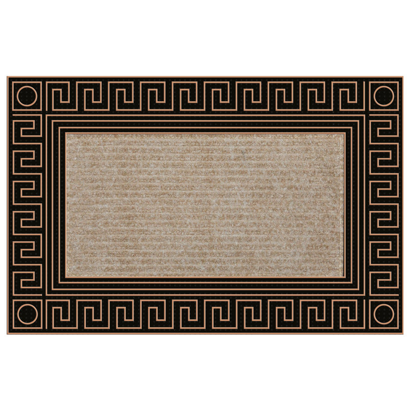 Everly Quinn Bartel 30 X 18 Non Slip Outdoor Door Mat Wayfair