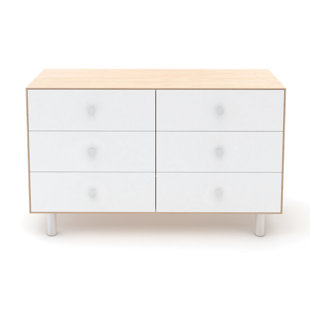 Classic 6 Drawer Double Dresser by Oeuf