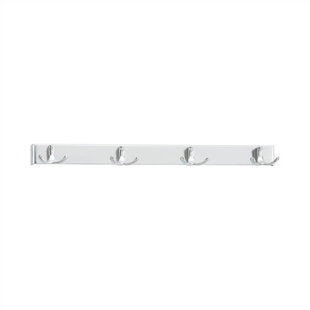 Peter Pepper Wall Hooks Coat Racks You Ll Love Wayfair 4 Hook Extruded Aluminum Coat Rack By Peter Pepper