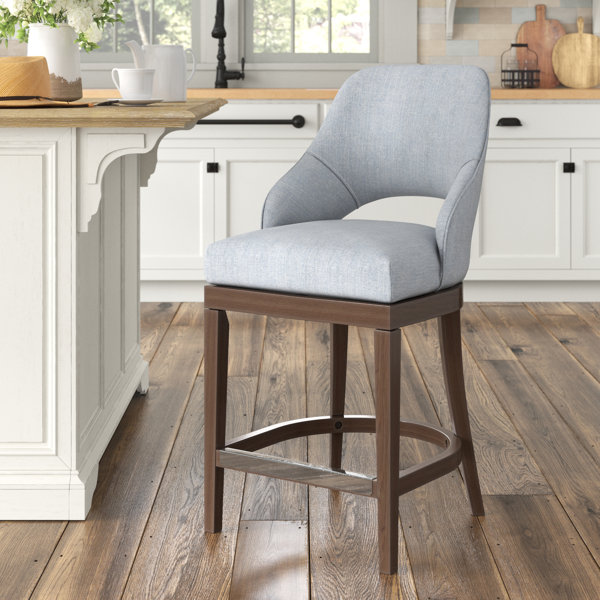 square seat swivel counter stool