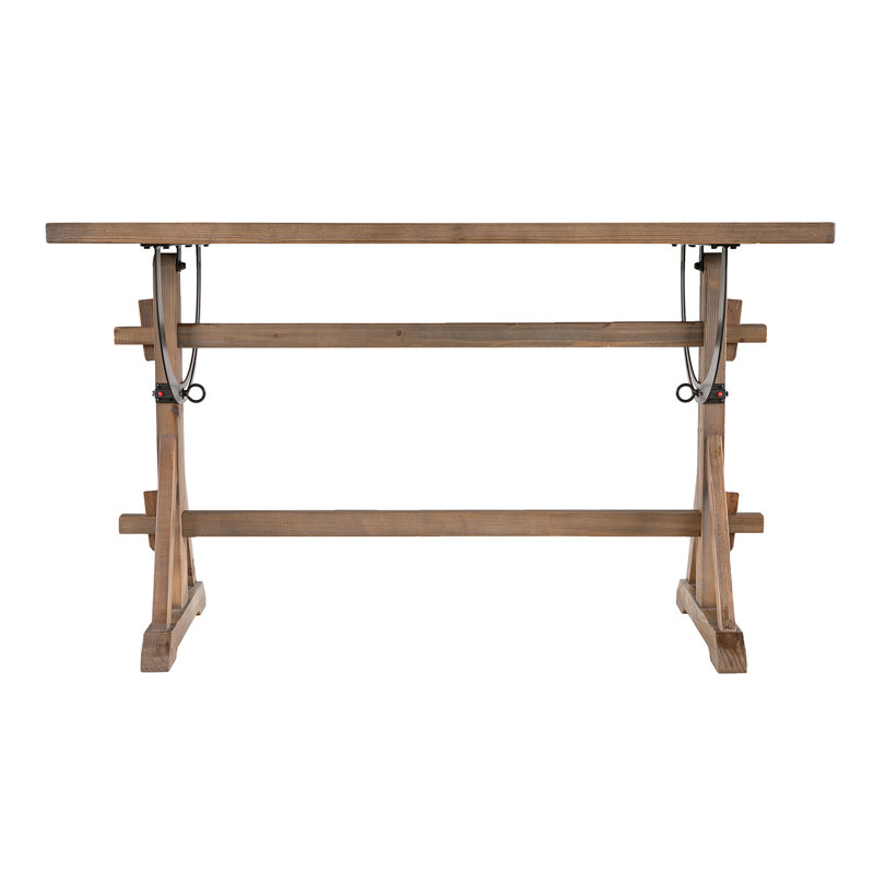 17 Stories Ilya Tilt Top Standing Desk Height Adjustable Drafting