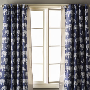 Animal Print Kids Curtains Drapes You Ll Love In 2020 Wayfair