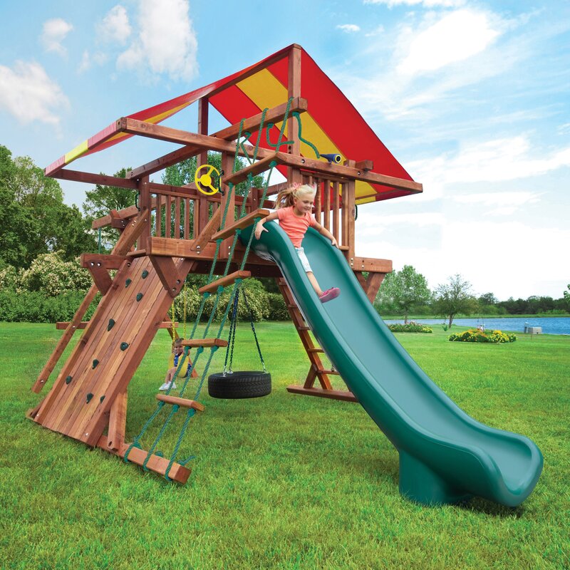 kid creations swing set