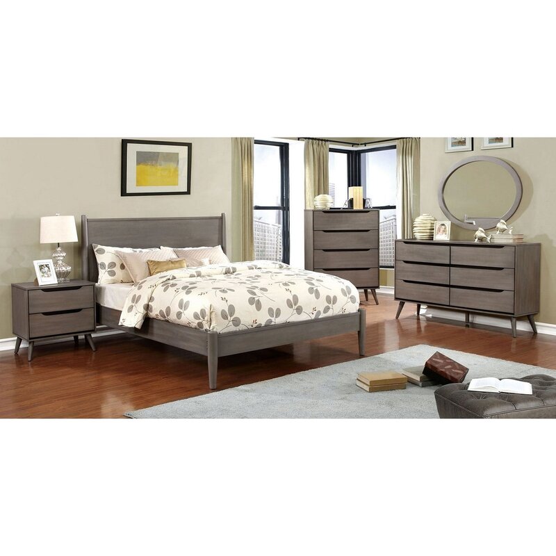 George Oliver Scheller Queen 5 Piece Bedroom Set | Wayfair