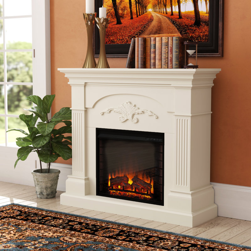 Kitsco Boyer Electric Fireplace Reviews Wayfair