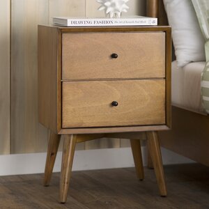 Parocela 2 Drawer Nightstand