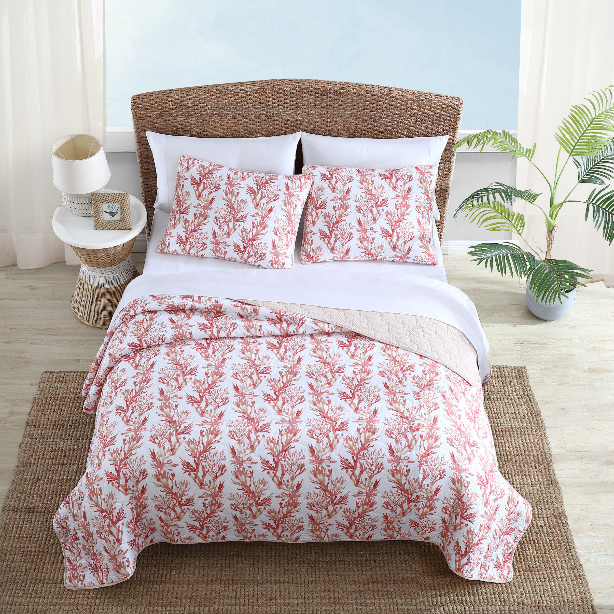 Tommy Bahama Home Sunset Reef Reversible Quilt Set Wayfair