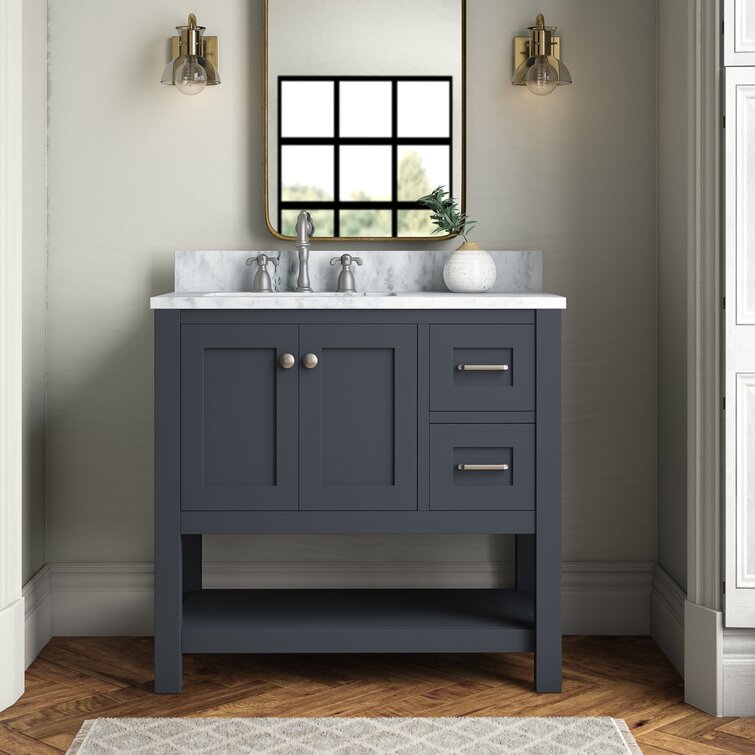 Joss Main Warburton 36 Single Bathroom Vanity Set Reviews Wayfair