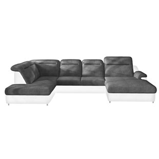 Imani Sleeper Sectional With Ottoman by Orren Ellis