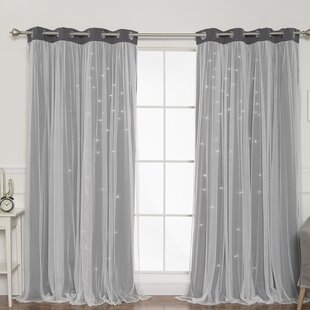 SHIMMERY GLITTER SPARKLES SILVER PALE GREY EYELET THICK VOILE NET CURTAIN PANEL 