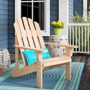 View Janes Solid Wood Adirondack Chair