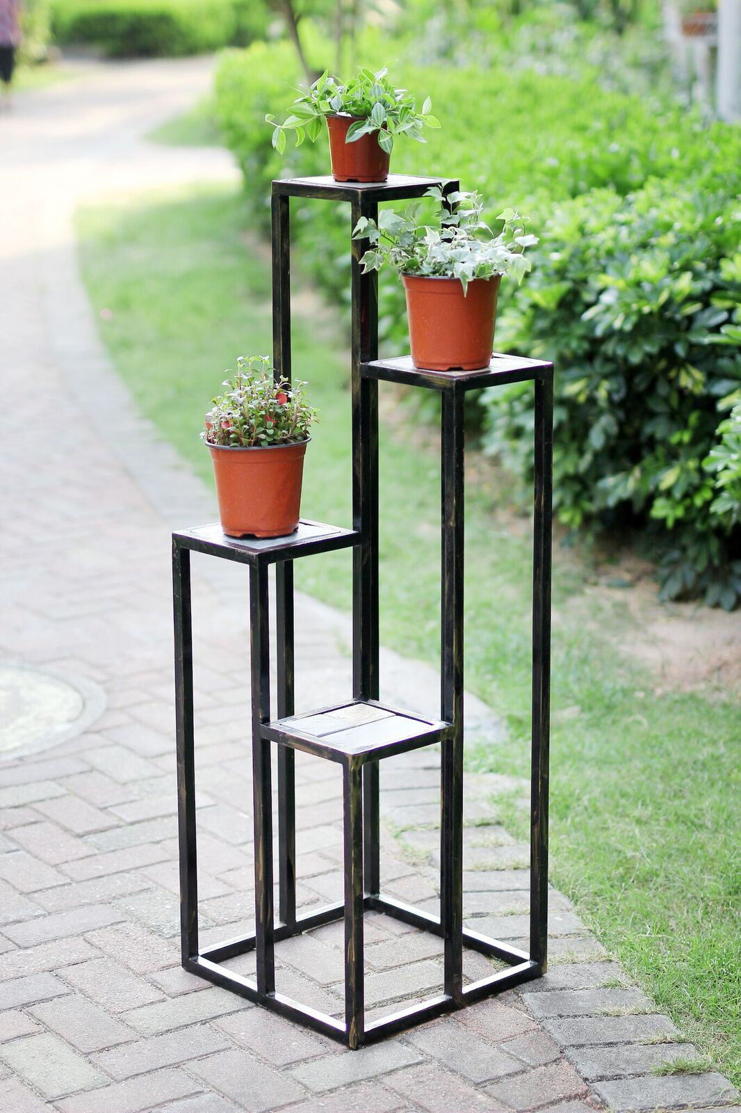 Ore Furniture 4 Tier Cast Iron Plant Stand Reviews Wayfair