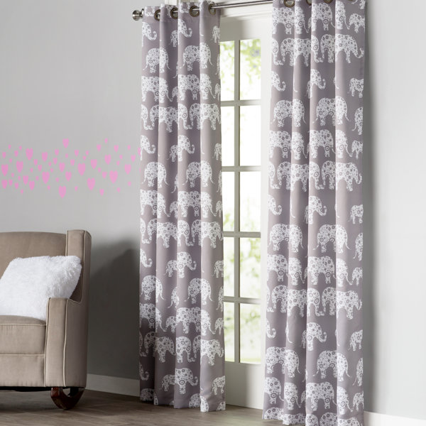 Viv Rae Bennett Wildlife Animal Print Room Darkening Grommet