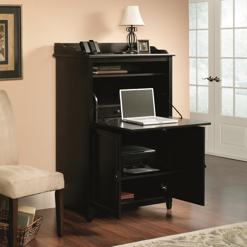 Three Posts Karr Armoire Desk Reviews Wayfair