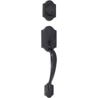 Nostalgic Warehouse S Grip Handleset With Single Cylinder Deadbolt And Swan Door Lever And Egg Dart Rosette Wayfair