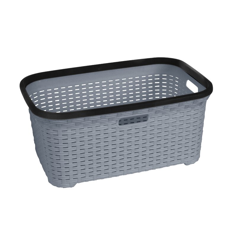 rectangular laundry basket