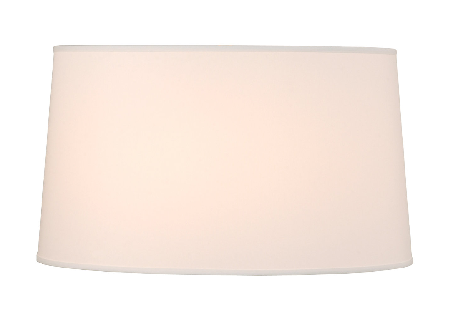 white silk drum lamp shade