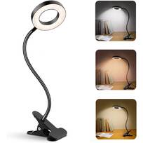 Bed Lamp LED Clip On Lamp Clamp Desk lamp Clip on Light Reading Lights USB Reading Book Light 