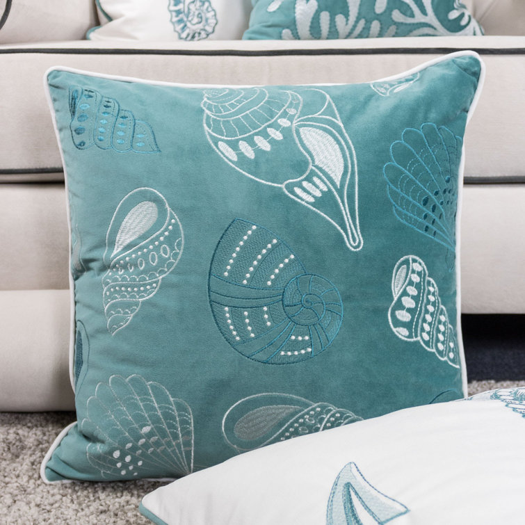 wayfair teal pillows