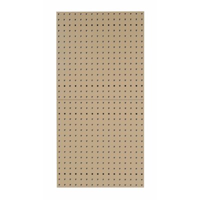 Triton Products LB1-T LocBoard Steel Square Hole Pegboards, 24-Inch x 24-Inch x 9/16-Inch, Tan