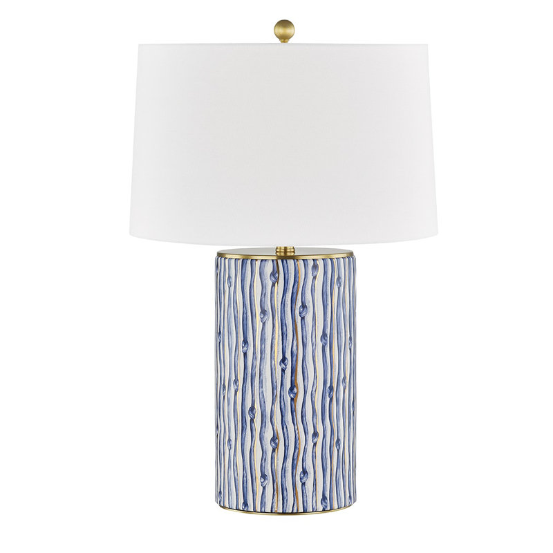 wayfair blue table lamps