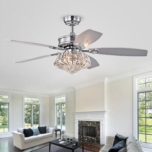 48 Steadman Reversible 5 Blade Ceiling Fan With Remote Light Kit Included