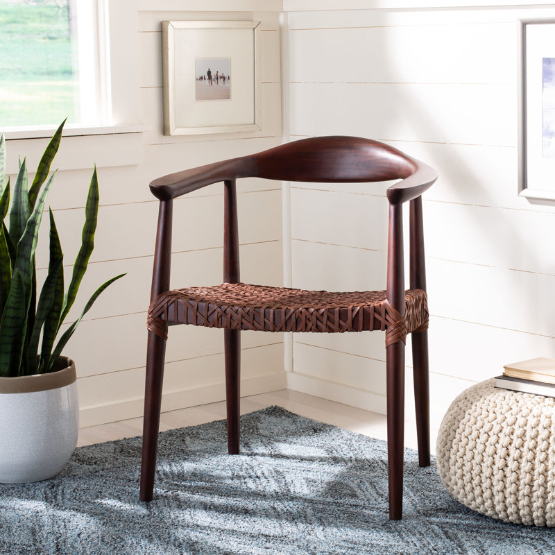 Bradbury Solid Wood Ladder Back Arm Chair