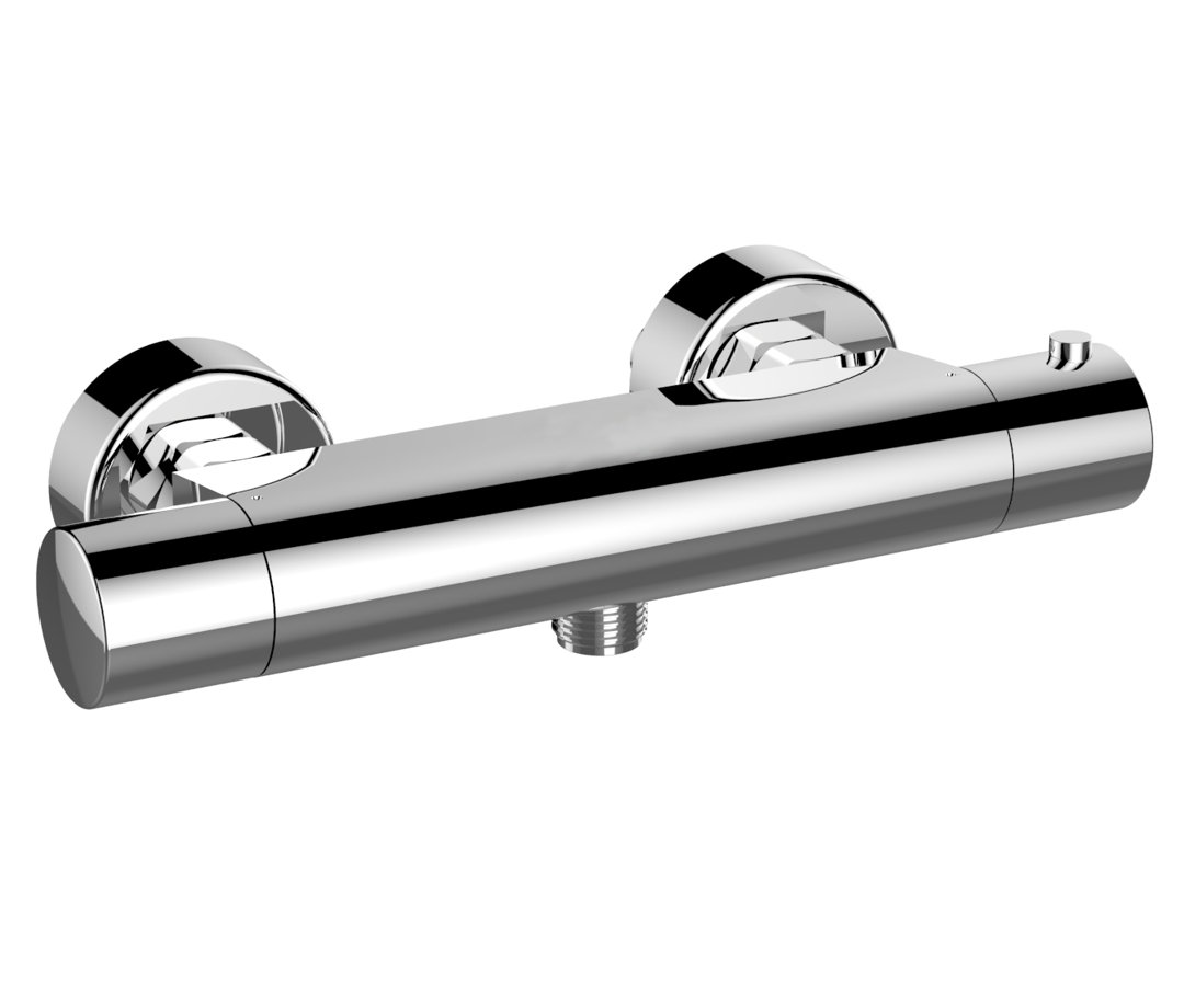 Belfry Bathroom Zweigriff-Duscharmatur Aufputz Saige 