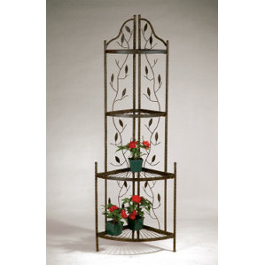 Corner Baker's Rack by Deer Park Ironworks