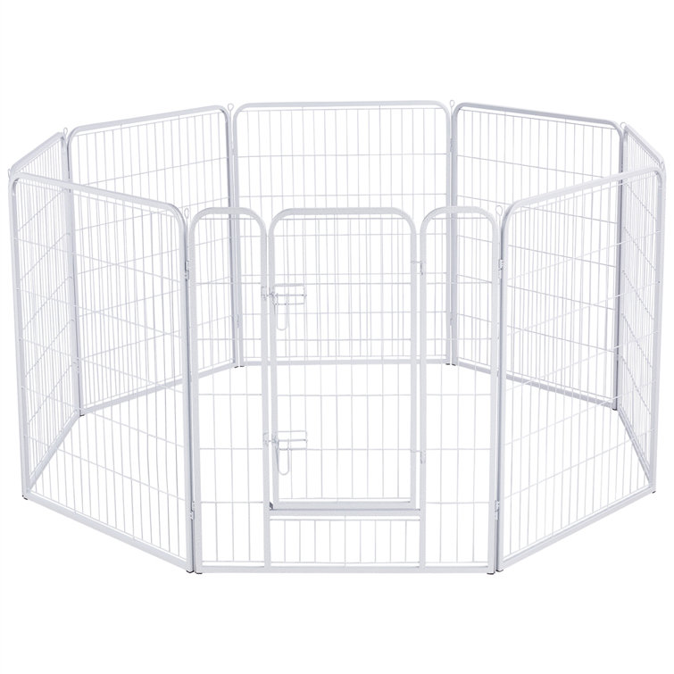 dog pen white