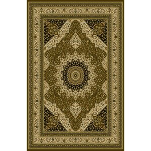 Penright Dark Brown/Green Area Rug