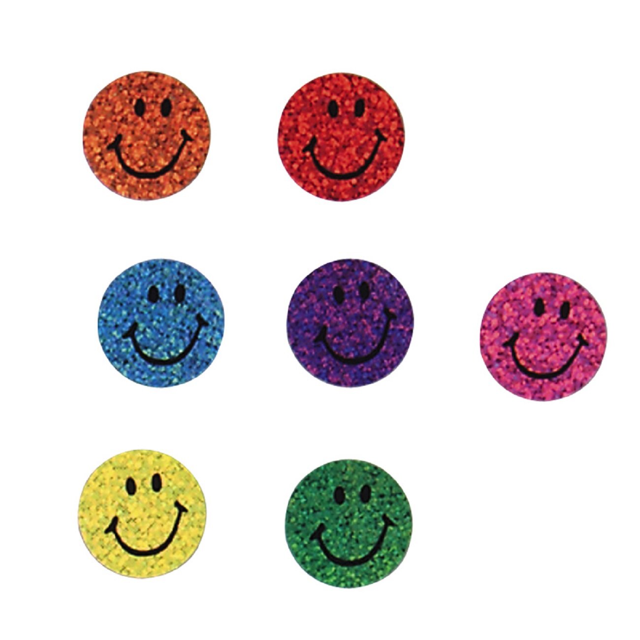T-46141 Neon Pink Smiles superSpots® Stickers Trend Enterprises Inc 