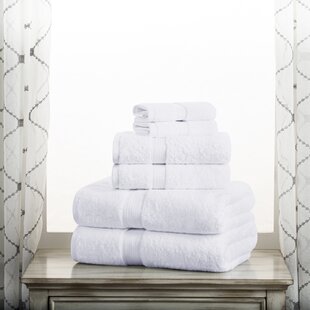 Bath/Hand Towel/Face Cloth White & Gray Select Geometric Striped Towels~Black 