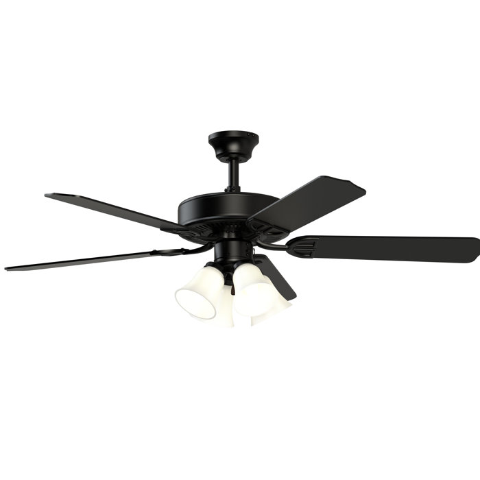 Fanimation 52 Aire Decor 5 Blade Ceiling Fan With Remote Light