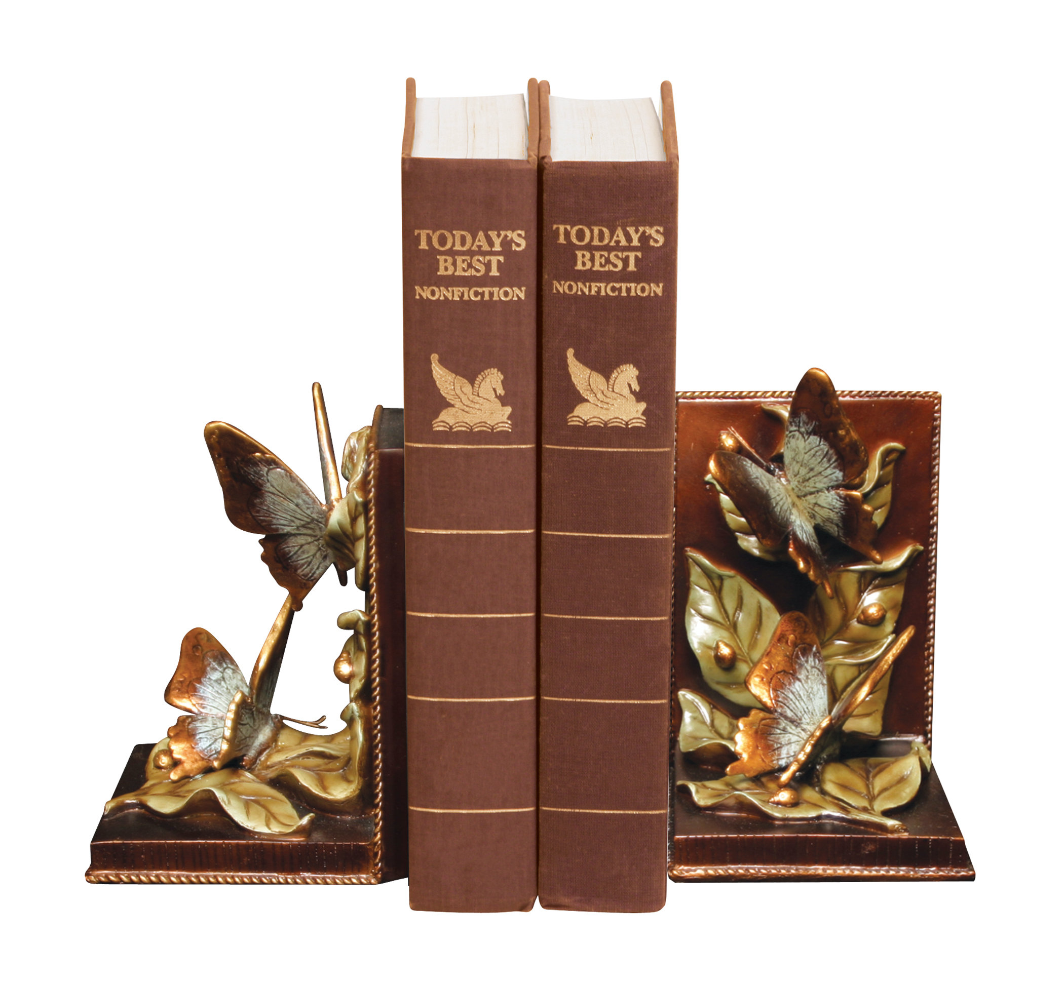 Astoria Grand Butterflies Foraging Bookends & Reviews Wayfair