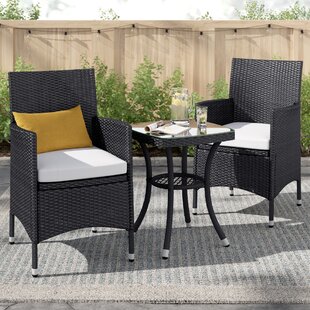 Black Garden Dining Sets You Ll Love Wayfair Co Uk