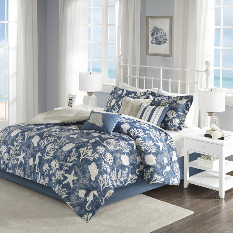 Highland Dunes Beacon Falls Cotton 7 Piece Comforter Set Reviews