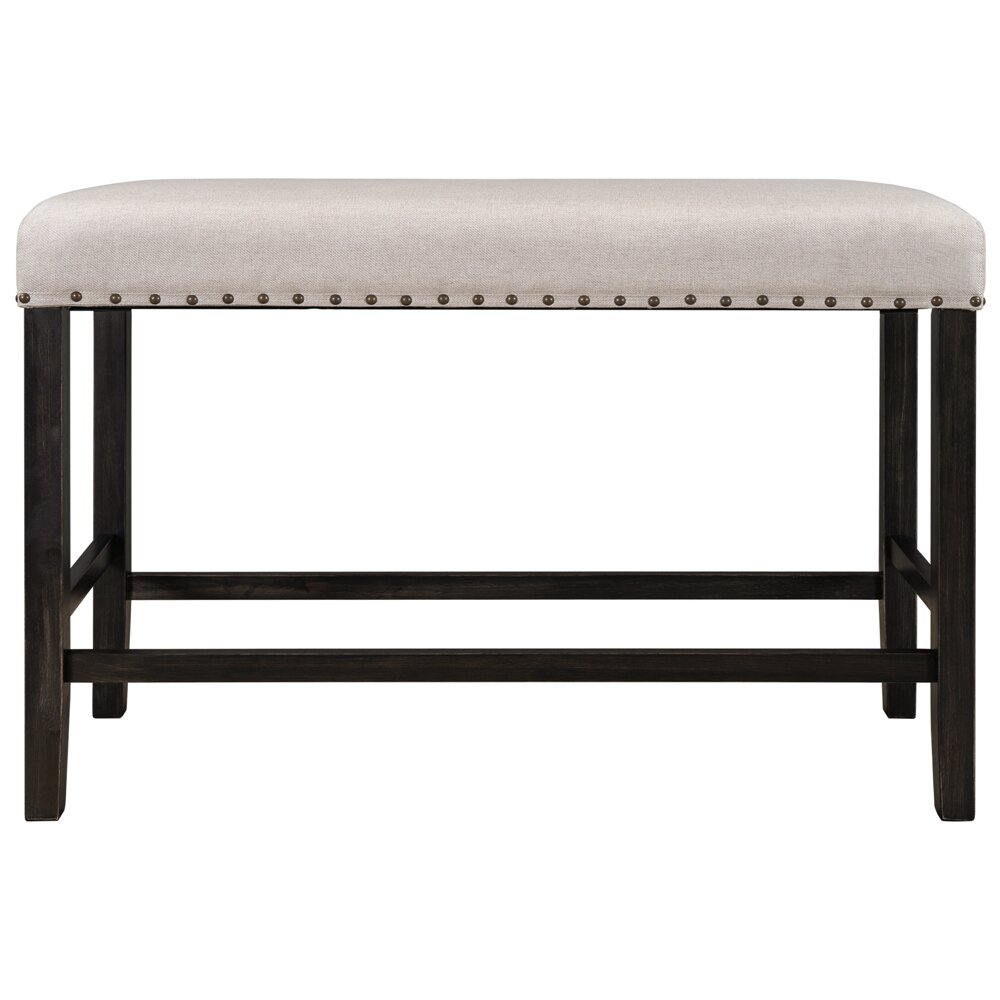 small upholstered dining bench