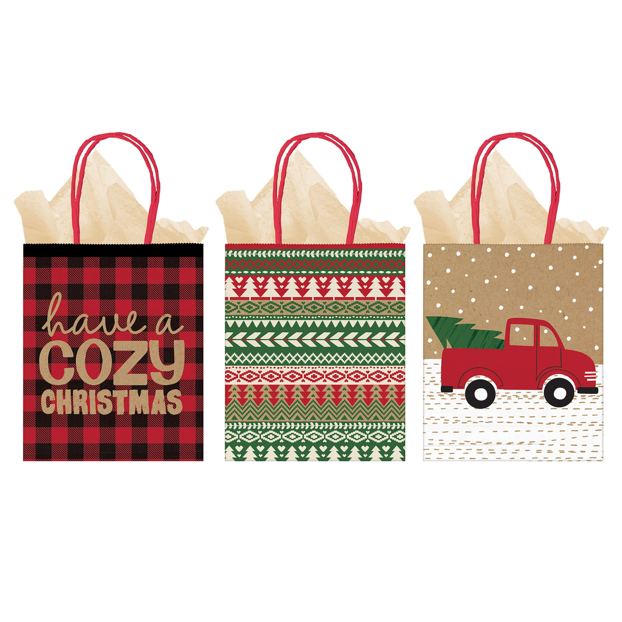 3 gift bags